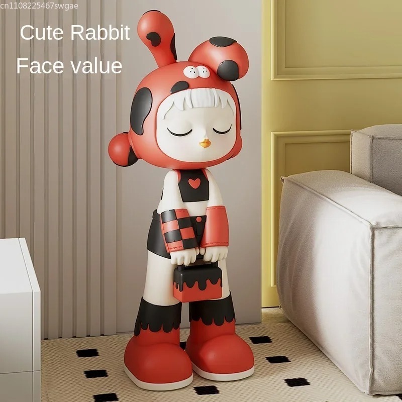 Home Decor Store - Figurka dziewczyny z kreskówki, model postaci