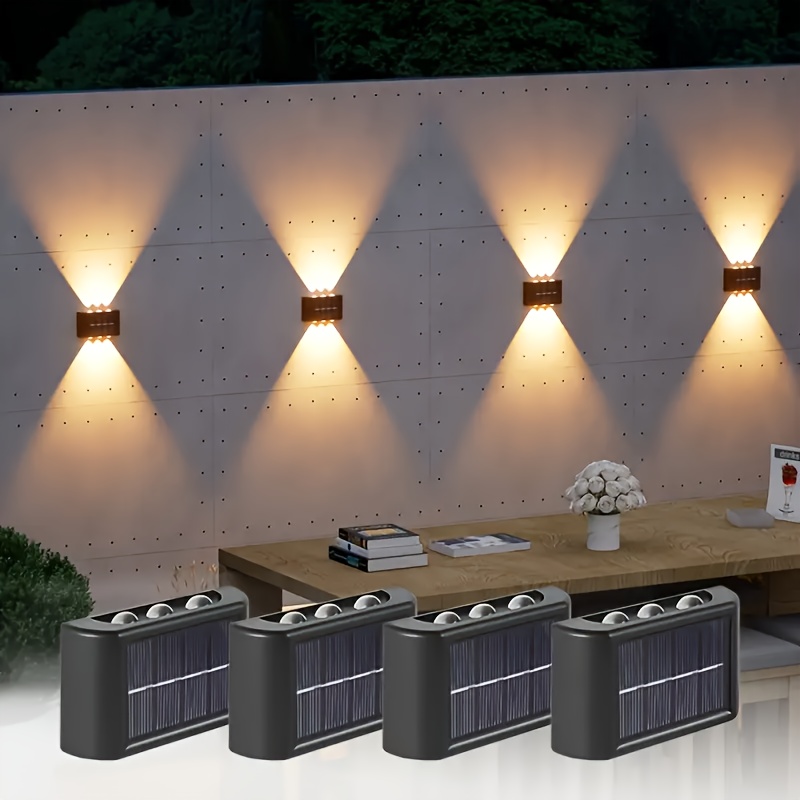 Home Decor Outdoor - Zewnętrzna wodoodporna lampa solarna LED, oświetlenie
