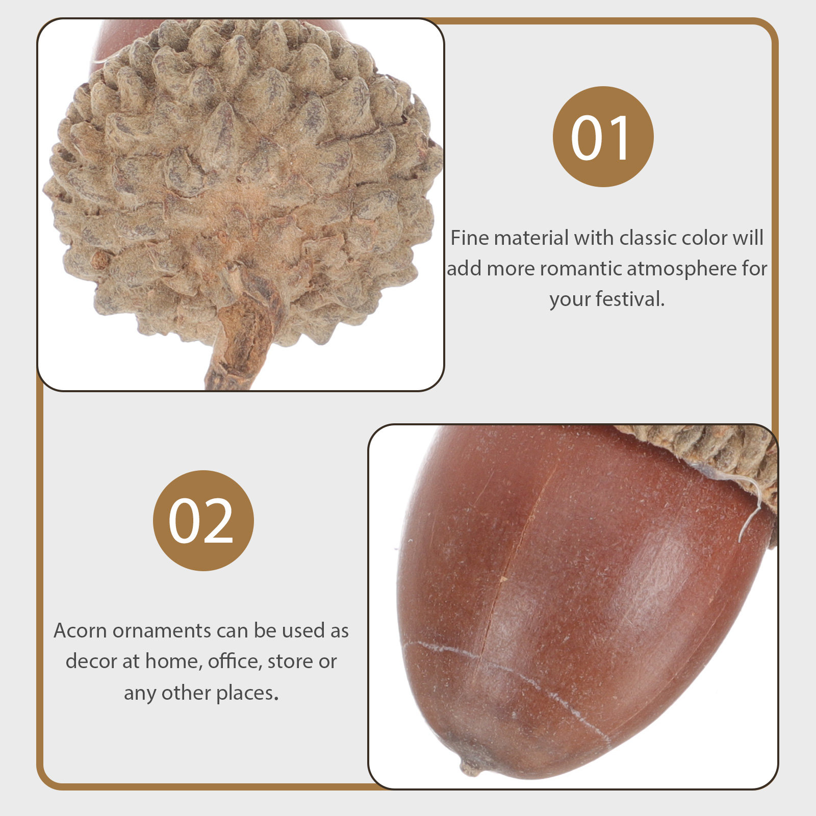 Home Decor Store - 50 sztuk realistycznych małych dekoracji w