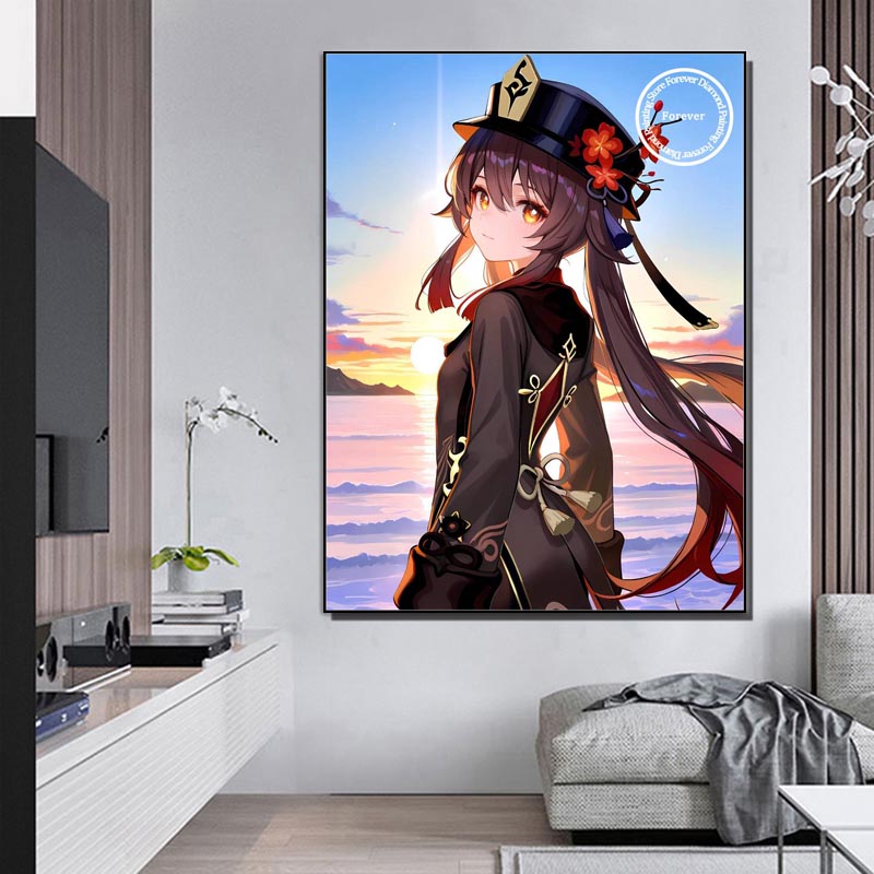 Gry wideo Zachód słońca nad mo – Home Decor Video recenzja i cena