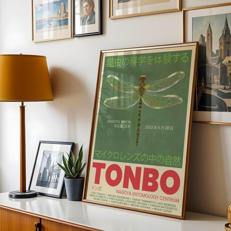 Vintage Japoński Plakat Wystaw – Home Decor Japandi Style recenzja i cena