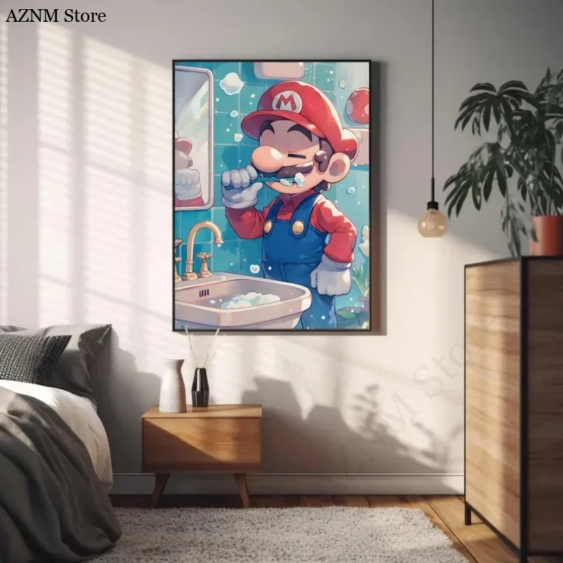 Zabawny Plakat z Kreskówkowymi – Home Decor Video recenzja i cena
