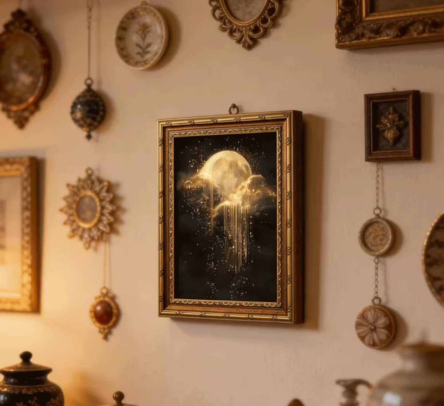 Antyczny obraz na płótnie w ra – Abstract Oil Painting recenzja i cena
