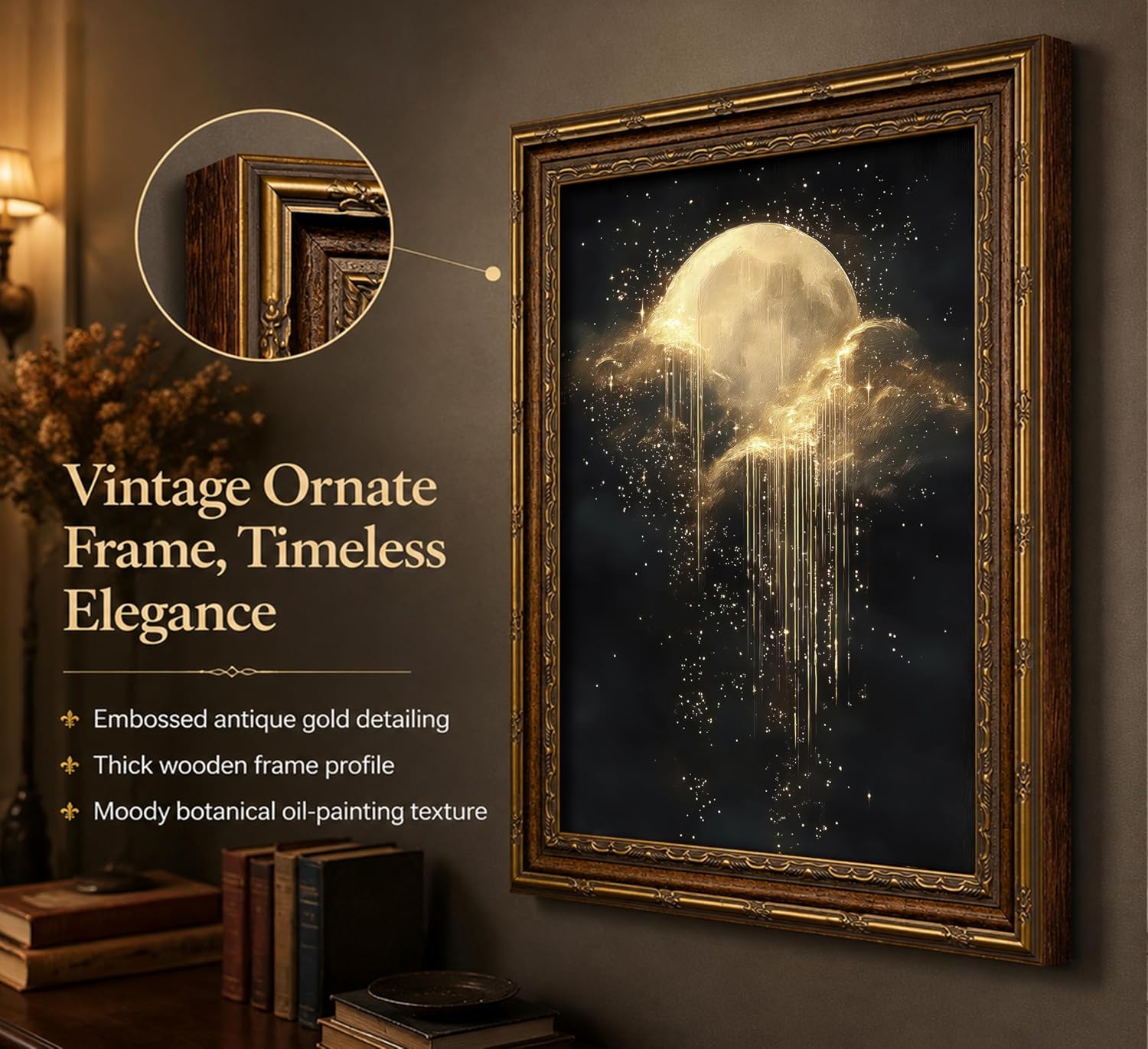Antyczny obraz na płótnie w ra – Abstract Oil Painting recenzja i cena