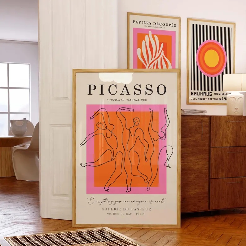 3 szt. Nowoczesne pomarańczowe – Home Decor Aesthetic recenzja i cena