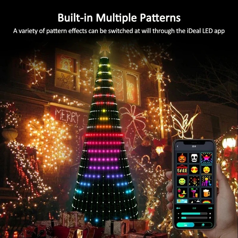 Świąteczne lampki choinkowe w  – Home Decor Tree recenzja i cena