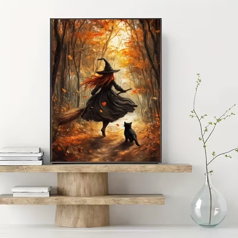 Retro Halloweenowa Jesienna Wi – Home Decor Aesthetic recenzja i cena