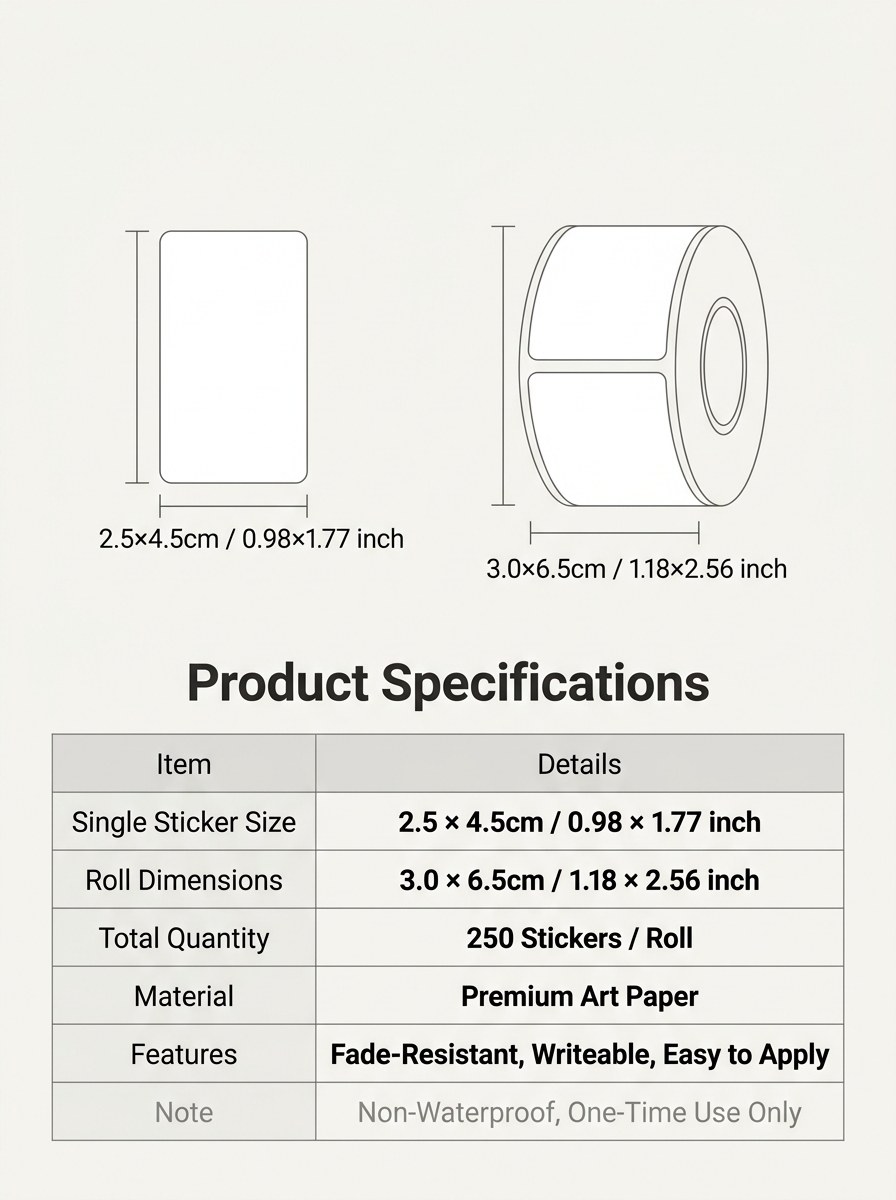 250 sztuk/rolka książki do prz – Home Decor Catalog recenzja i cena