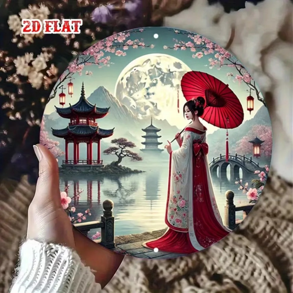 Vintage Japońska Tabliczka Met – Home Decor Tree recenzja i cena