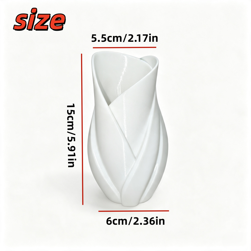 Mały wazon w kształcie płatka, – Home Decor Location recenzja i cena