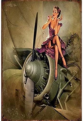 Vintage'owa blaszana tabliczka – Home Decor Store recenzja i cena