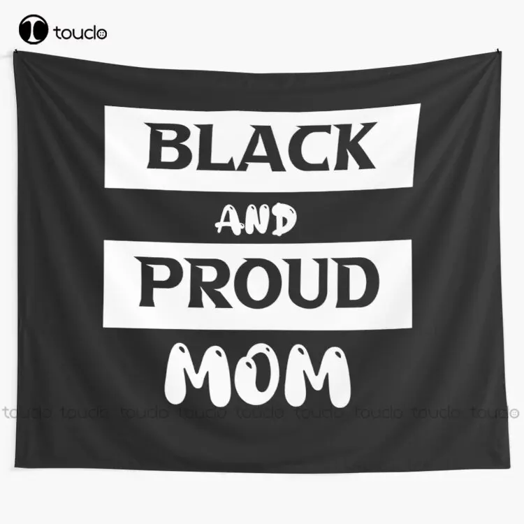 New Black & Proud Mom Tapestry – Home Decor Store recenzja i cena