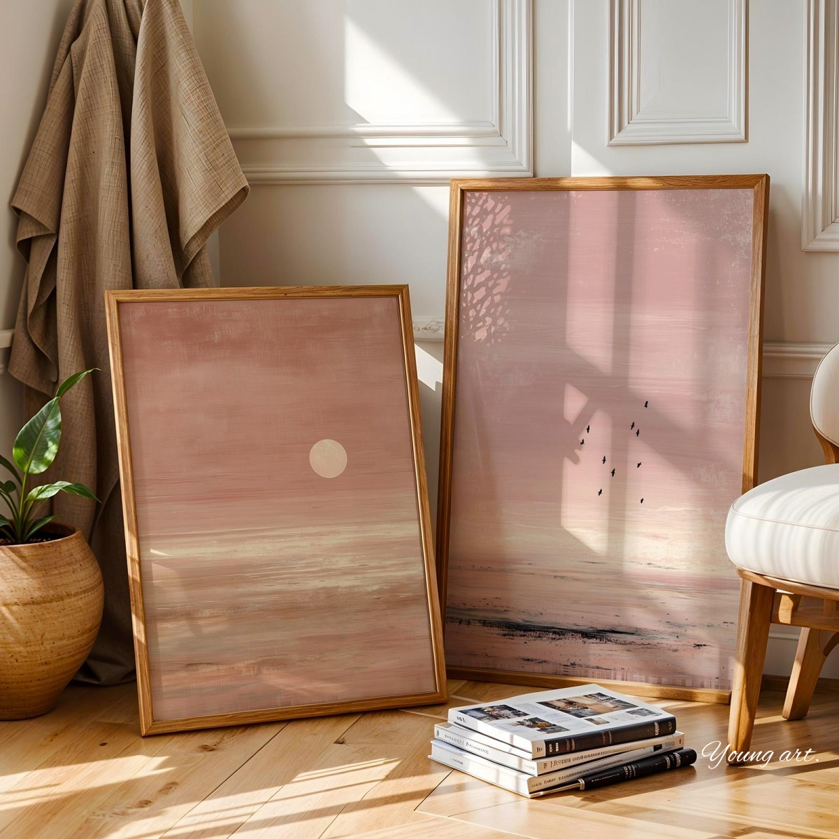 2 szt./zestaw Japońskie Różowe – Home Decor Japandi Style recenzja i cena