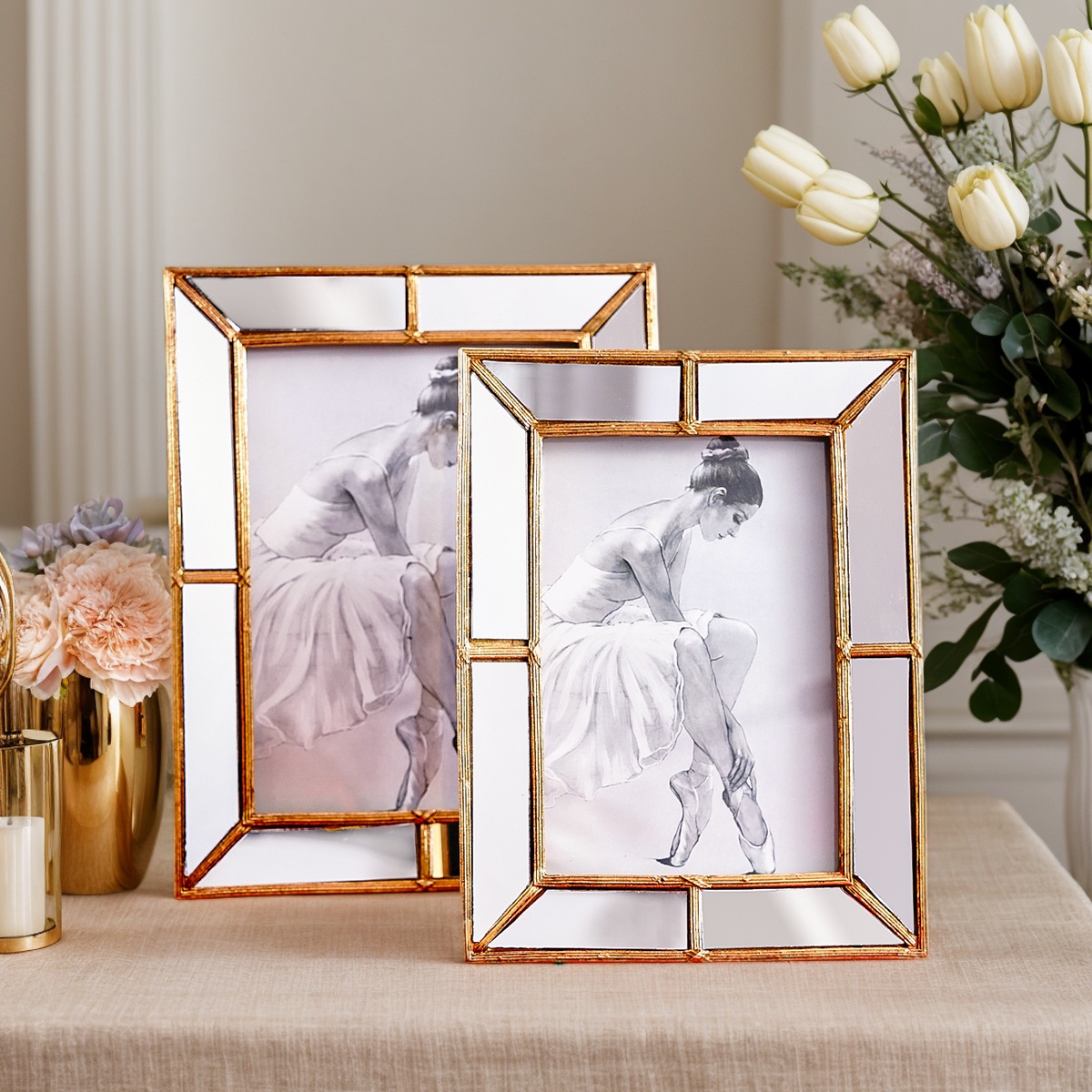 1 szt., Ramka na zdjęcia z pro – Bamboo Photo Frame recenzja i cena