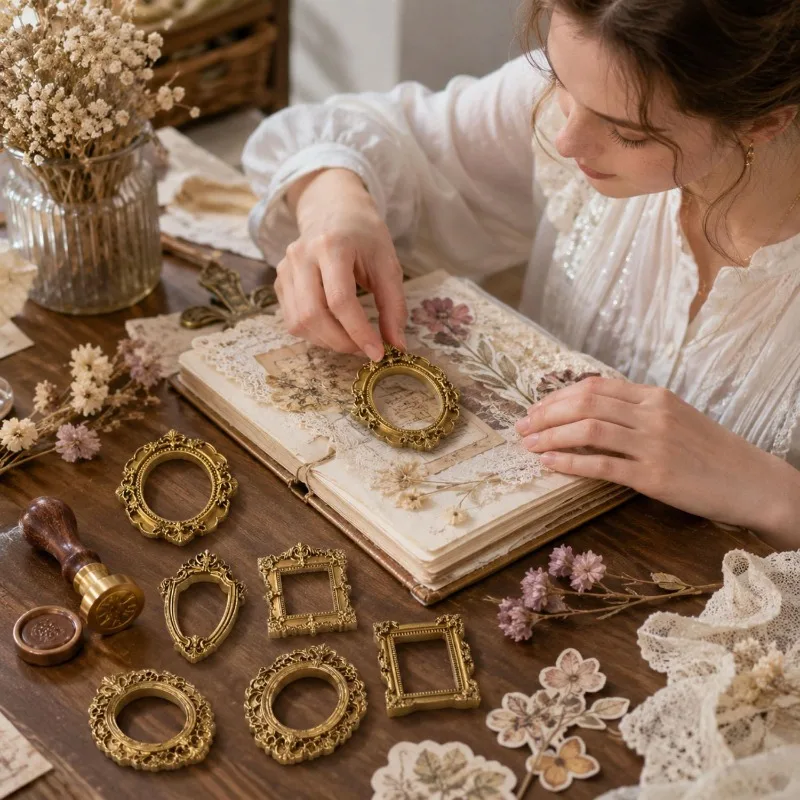 10/5 szt. Vintage żywiczne min – Bamboo Photo Frame recenzja i cena